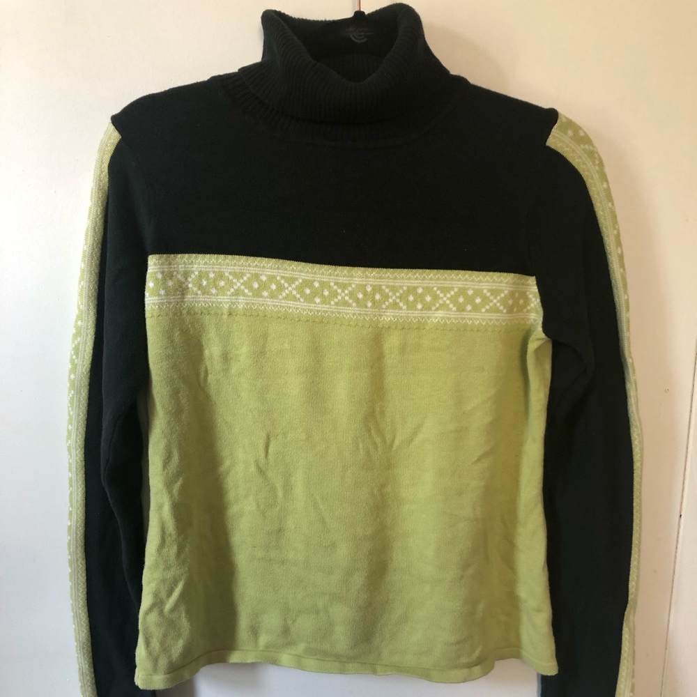 Vintage Paul Harris Ski Sweater. 90s turtleneck